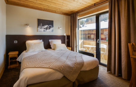 Hotel Le Grand Bornand - Chambre Twin